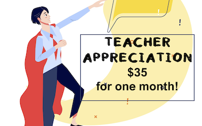 It’s Teacher Appreciation Month at The Club!